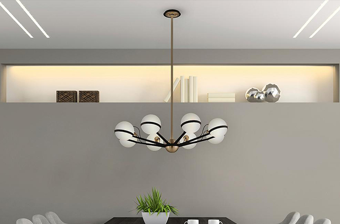 Ace Chandelier by Troy Lighting