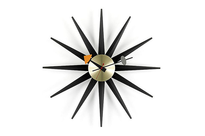 Sunburst Clock by George Nelson for Vitra