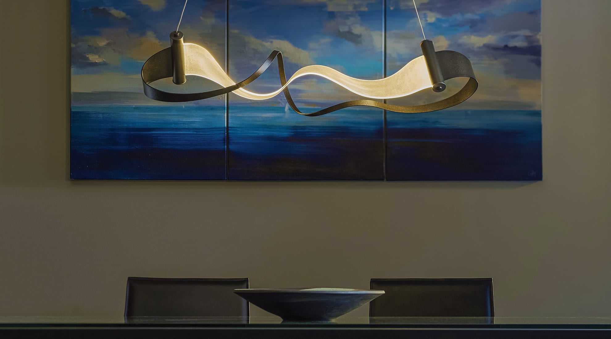 Modern LED 3 Light Ceiling Lights Kitchen Bedroom Living Pendant Lamp Chandelier