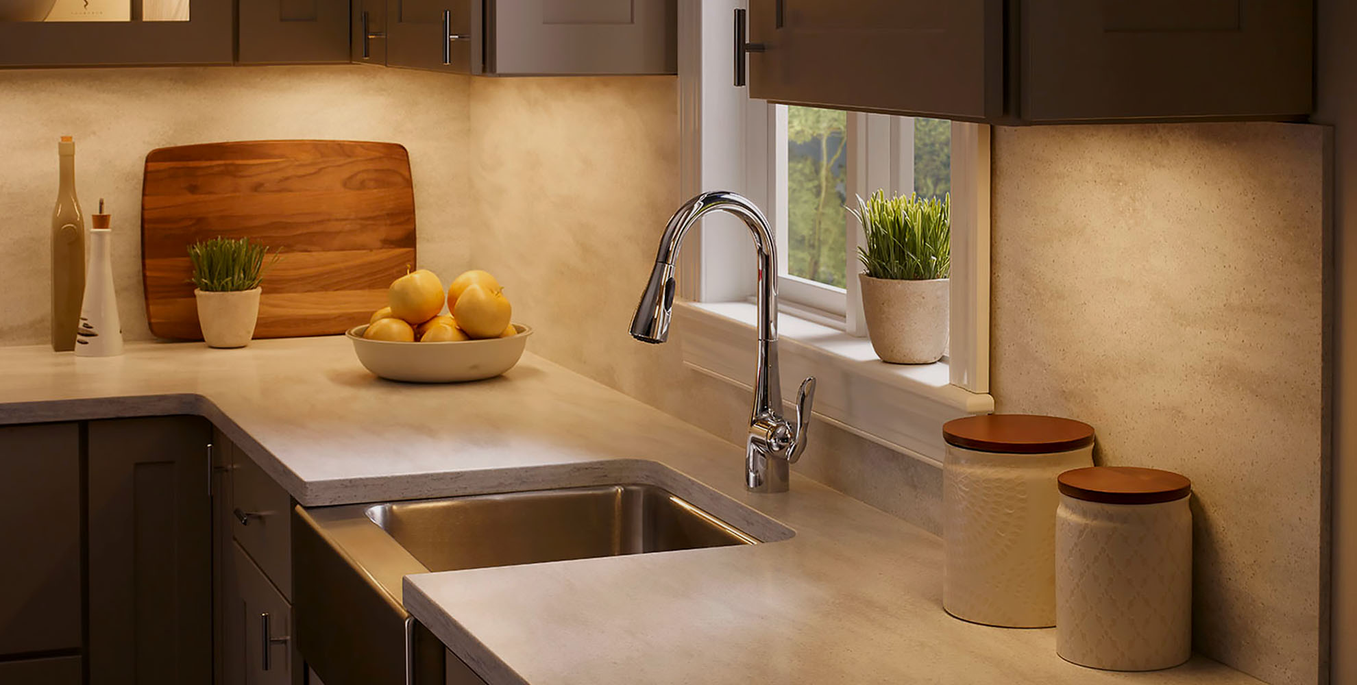 How To Choose Under Cabinet Lighting, Kitchen Under Counter Lighting Ideas