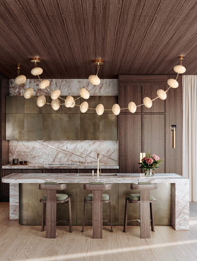 Corbett Lighting Linear Suspension Lights