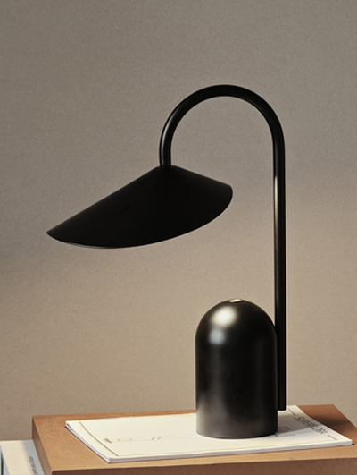 Black Battery Operated Lamps
