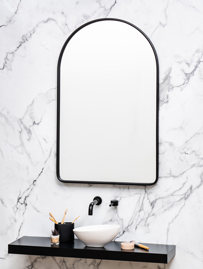 Arch Bathroom Mirrors