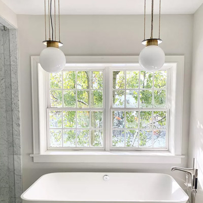 Bathroom Lighting - Ceiling Light Fixtures & Bath Bars | Lumens