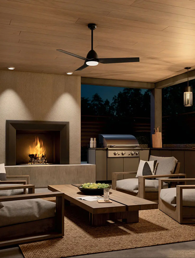 Outdoor Ceiling Fans with Lights
