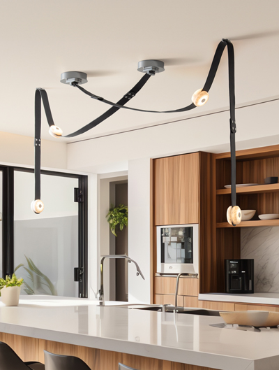 Kitchen Island Mini Pendants