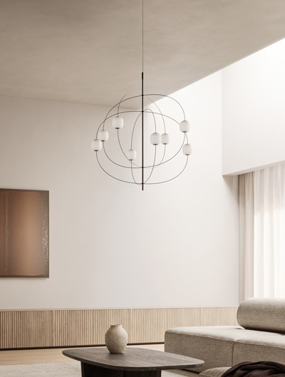 Axia LED Pendant by LODES Sold Exclusively At Lumens
