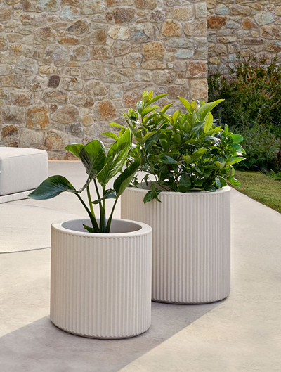 Golden Hour Outdoor Planters 