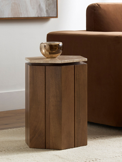 Modern Hexagonal Side Tables