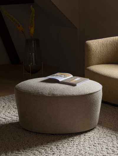 Round Ottomans, Stools, & Poufs