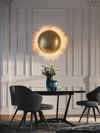 PostKrisi LED Wall / Flushmount by Catellani & Smith