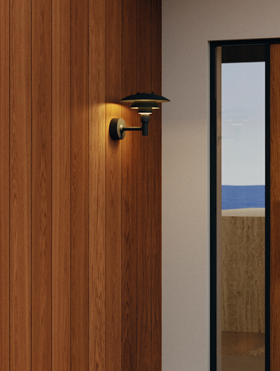 Outdoor Armed Wall Lights