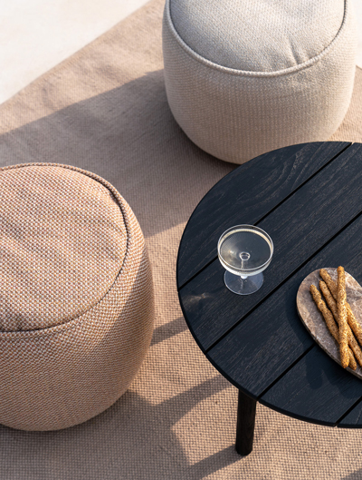 Outdoor Ottomans & Low Stools